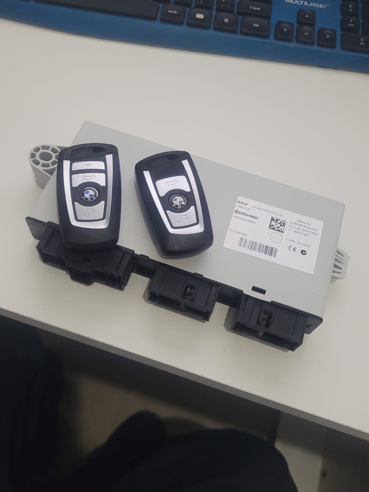 Retrato do chaveiro profissional